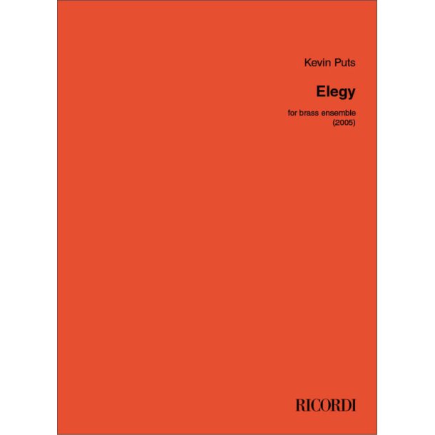 Elegy : for Brass Ensemble