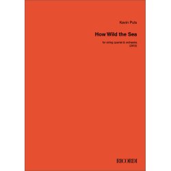 How Wild the Sea : for String quartet & Orchestra