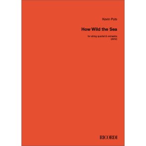 How Wild the Sea : for String quartet & Orchestra
