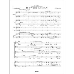 If I Were a Swan : for Chorus (SSAATTBB)