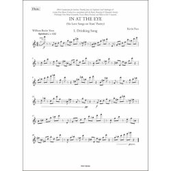 In at the Eye : for Baritone, Flute, Violin, Violoncello and Piano