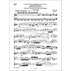 Moonlight (Second Concerto for Oboe and Strings) : for Solo Oboe and Strings