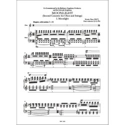 Moonlight (Second Concerto for Oboe and Strings) : for Solo Oboe and Strings