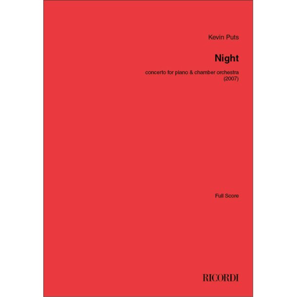 Night : for Solo piano and Orchestra