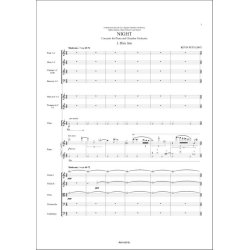 Night : for Solo piano and Orchestra