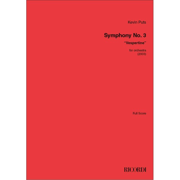 Symphony No. 3 (Vespertine)