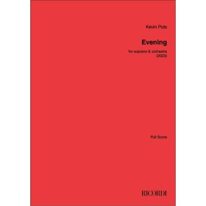 Evening : for Soprano and Small Orchestra