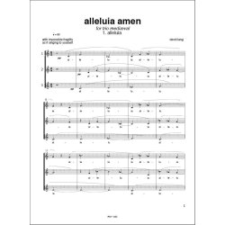 Alleluia Amen : for three singers (SSA)