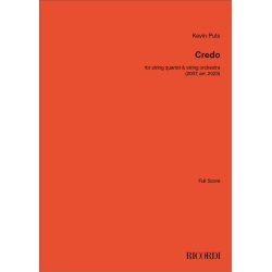 Credo : for string quartet & string orchestra