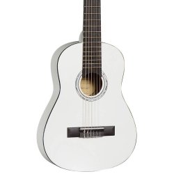 Sant Guitars CJ-30-WH 1/2 spansk brne-guitar hvid