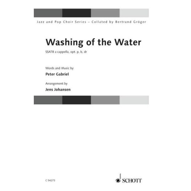 Washing of the Water : f&uuml;r Pop- und Jazzchor