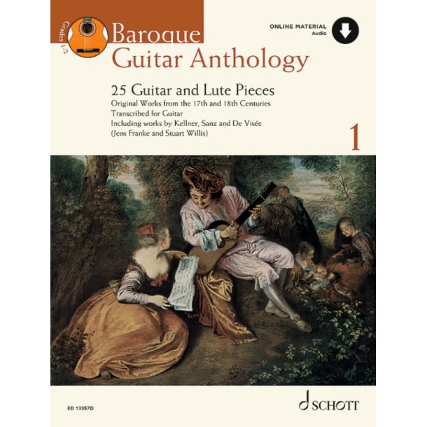 Baroque Guitar Anthology Band 1 : 25 Guitar and Lute Pieces