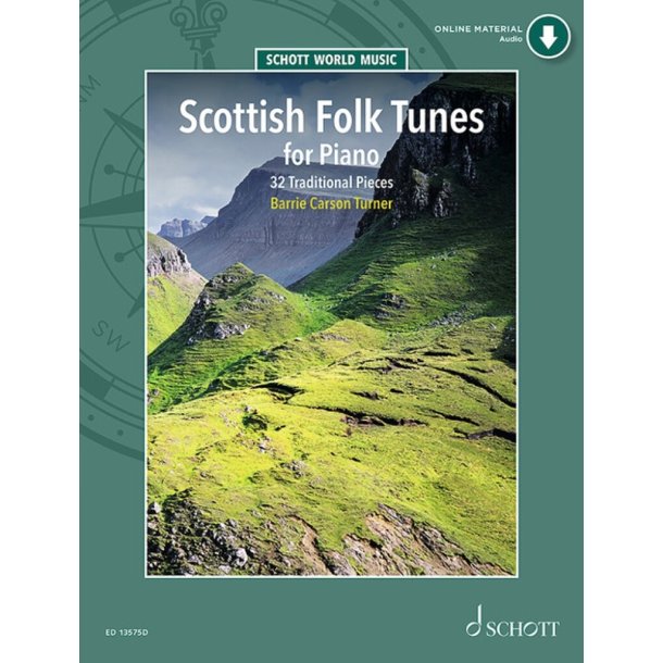 Scottish Folk Tunes for Piano : 32 Traditional Pieces