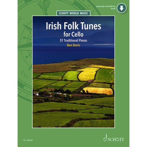 Irish Folk Tunes for Cello : 51 Traditional Pieces
