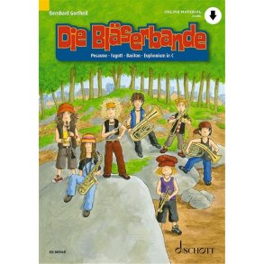 Die Bläserbande : Schule für den Klassen- und Gruppenunterricht mit Holz- und Blechbläsern