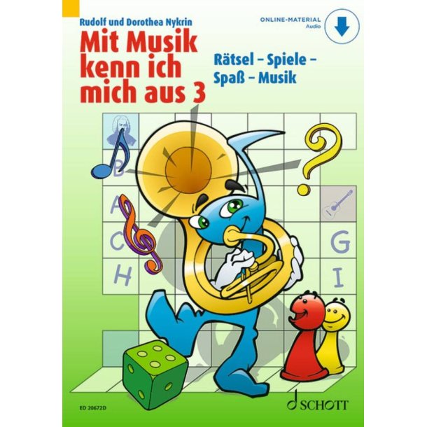 Mit Musik kenn ich mich aus Band 3 : R&auml;tsel - Spiele - Spa&szlig; - Musik