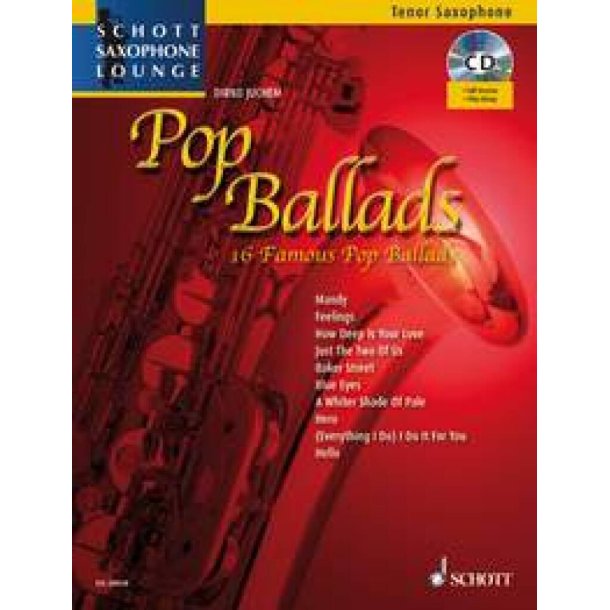 Pop Ballads : 16 Famous Pop Ballads
