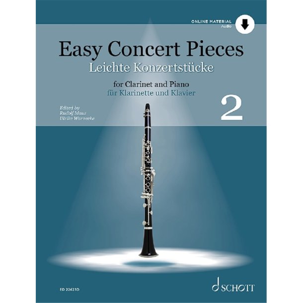 Easy Concert Pieces, Vol. 2 : 22 Pieces from 4 Centuries