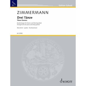Drei Tänze : Bearbeitungen (Heft II)