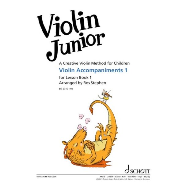 Violin Junior: Violin accompaniments 1 : for Lesson Book 1
