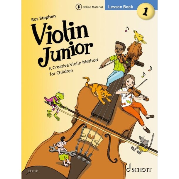 Violin Junior: Lesson Book 1 : A Creative Violin Method for Children