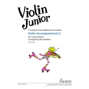 Violin Junior: Violin accompaniments 2 : for Lesson Book 2