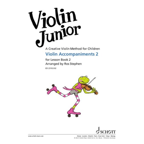 Violin Junior: Violin accompaniments 2 : for Lesson Book 2