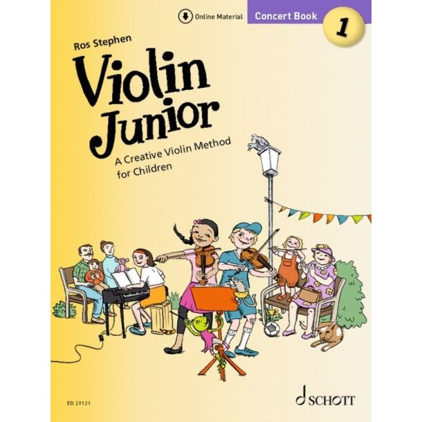 Violin Junior: Concert Book 1 : A Creative Violin Method for Children