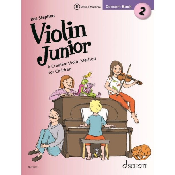 Violin Junior: Concert Book 2 Konzertbuch 2 : A Creative Violin Method for Children