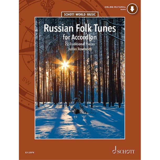 Russian Folk Tunes for Accordion : 27 Traditional Pieces