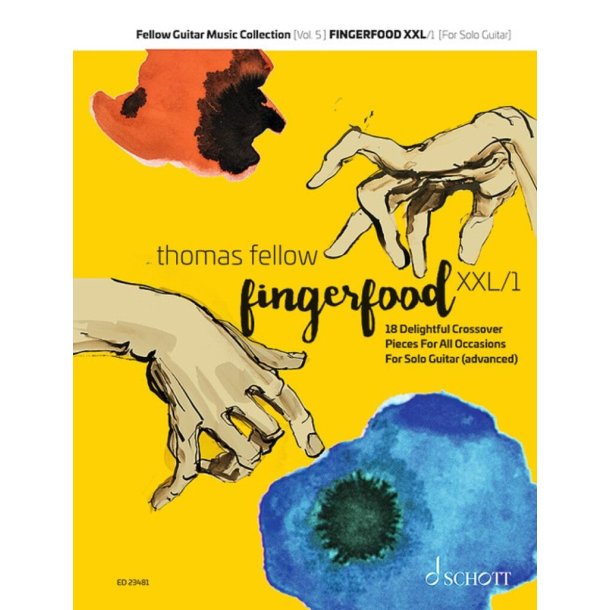 Fingerfood XXL Vol. 1 Band 5 : 18 Crossover Pieces For Advanced Players
