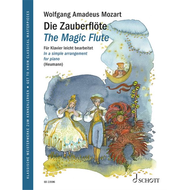 The Magic Flute K 620 : In a simple arrangement for piano