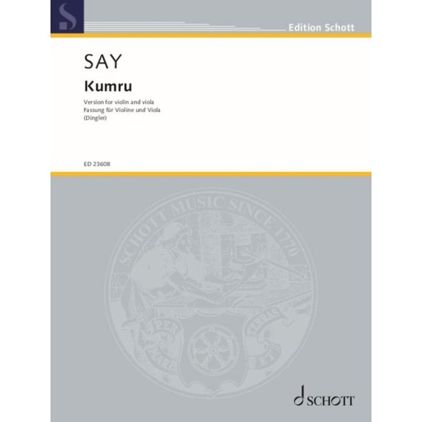 Kumru op. 12/2 : Fassung f&uuml;r Violine und Viola (2021)