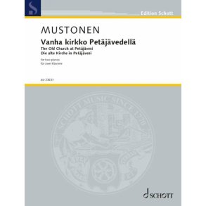 Vanha kirkko Petäjävedellä : Die alte Kirche bei Petäjävesi - Fassung für 2 Klaviere