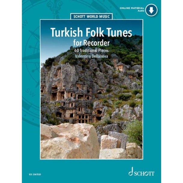 Turkish Folk Tunes for Recorder : 60 Traditional Pieces