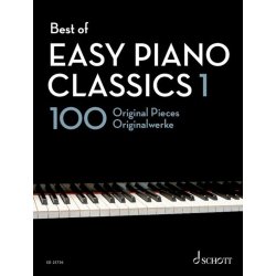Best of Easy Piano Classics 1 : 100 Original pieces/Originalwerke