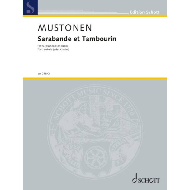 Sarabande et Tambourin