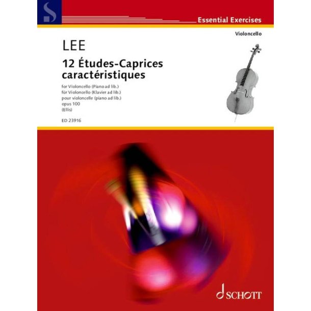 12 Etudes-Caprices caract&eacute;ristiques op. 100