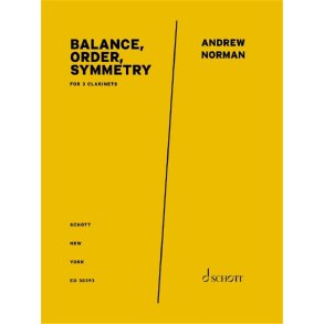 Balance, Order, Symmetry