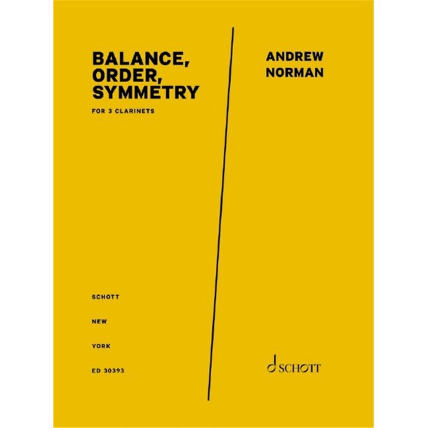 Balance, Order, Symmetry