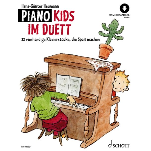 Piano Kids im Duett : 22 vierh&auml;ndige Klavierst&uuml;cke, die Spa&szlig; machen