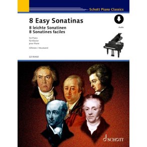 8 leichte Sonatinen : von Clementi bis Beethoven