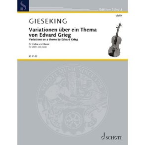 Variationen über ein Thema von Edvard Grieg