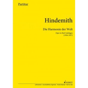 Die Harmonie der Welt Teil C : Oper in fünf Aufzügen