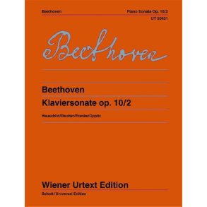 Klaviersonate F-Dur op. 10 No. 2 : Nach den Quellen hrsg. von Peter Hauschild und Jochen Reutter