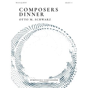 Composers Dinner - for Brass Quartet : 3 Original Pieces for Brass Quartet