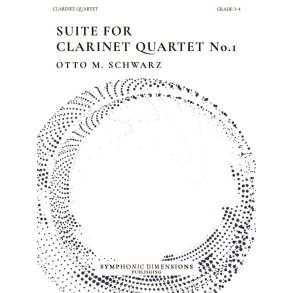 Suite for Clarinet Quartet No. 1 : 6 Original Pieces for Clarinet Quartet