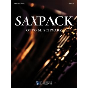 Saxpack : Eb Alto Saxophone Solo and Fanfare Band