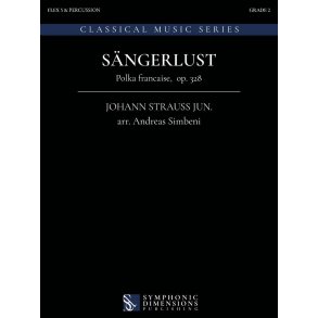 Sängerlust : Polka francaise, op. 328
