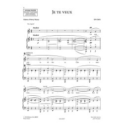 Je te veux (High Voice)